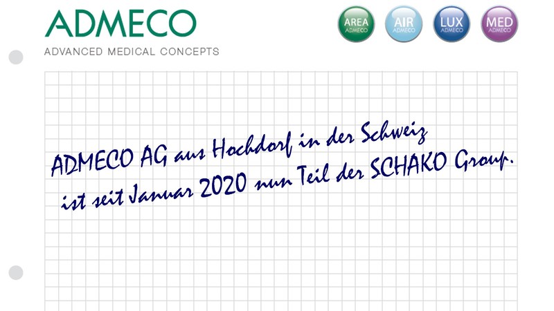 SCHAKO ACQUIRING ADMECO AG IN SWITZERLAND